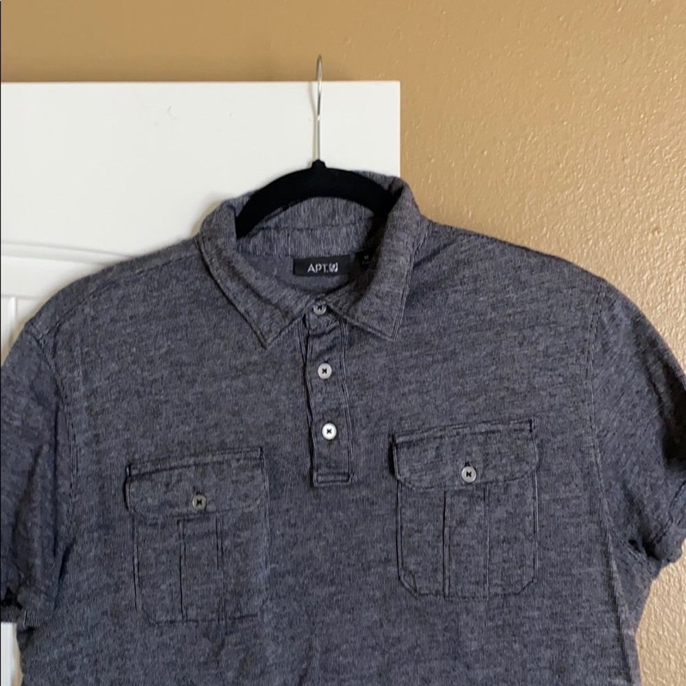 Nice dual pocket short sleeve button down